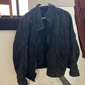 Free people quilted coat/ jacket